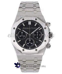 Audemars Piguet Royal Oak Chronograph 1:1 Mirror Replica - 904L Steel in Black Dial 41MM