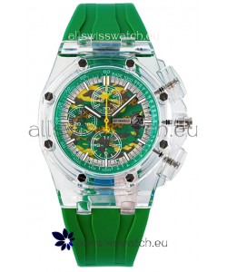 Audemars Piguet Royal Oak Offshore AET Remould CHAMELEON Sapphires Casing Swiss Replica Watch 