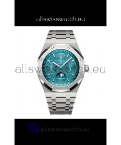 Audemars Piguet Royal Oak Perpetual Calendar Swiss Replica 904L Steel - Tiffany Blue Dial