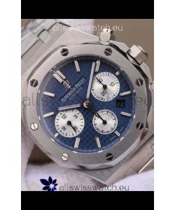 Audemars Piguet Royal Oak Chronograph Blue Dial Steel Strap Swiss Replica Watch