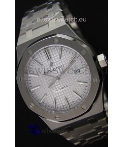 Audemars Piguet Royal Oak 41MM Silver Dial Steel Strap - 1:1 Mirror Ultimate Edition
