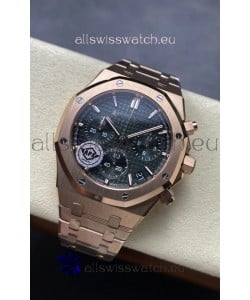Audemars Piguet Royal Oak Super Clone - Green Dial Rose Gold Casing 41MM
