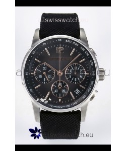 Audemars Piguet CODE 11.59 Chronograph Swiss Replica Watch in 904L Steel Grey Dial Gold Hands