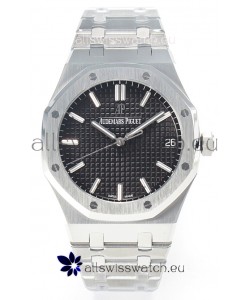 Audemars Piguet Royal Oak 15500 41MM 904L Steel Black Dial Super Clone Replica Watch 