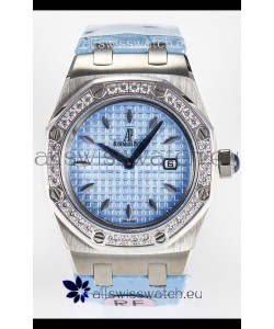 Audemars Piguet Royal Oak 33MM 904L Steel Quartz Blue Dial Swiss Replica Watch
