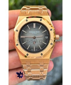Audemars Piguet Royal Oak Super Clone Jumbo Sunburst Grey Dial Watch 