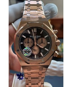 Audemars Piguet Super Clone Royal Oak Chronograph 26331OR Brown Dial Watch 