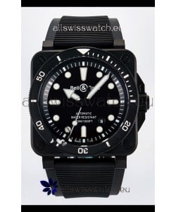 Bell & Ross BR03-92 Divers Edition PVD Coated 1:1 Mirror Replica Black Dial
