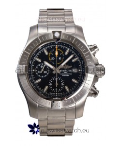 Breitling Avenger Chronograph 45 Black Dial 1:1 Mirror Swiss Replica Watch 
