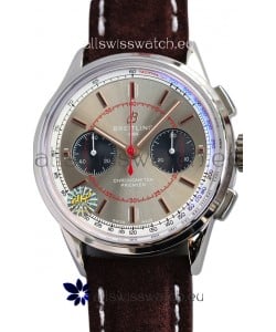 Breitling Premier B01 Chronograph 42 Edition Steel Casing Steel Dial - 1:1 Mirror Replica Watch