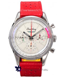 Breitling Top Time B01 Ford Thunderbird Leather Strap 1:1 Mirror Swiss Replica Watch 