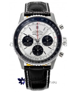 Breitling Navitimer B01 Chronograph 43 Steel Dial - 904L Steel Casing 1:1 Mirror Swiss Replica