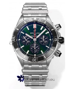 Breitling Chronomat B01 42 Edition Swiss 904L Steel Casing Green Dial 1:1 Mirror Replica Watch