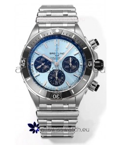 Breitling Chronomat B01 42 Edition Swiss 904L Steel Casing Blue Dial 1:1 Mirror Replica Watch