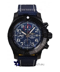 Breitling Avenger Chronograph 45 Blue Dial 1:1 Mirror Swiss Replica Watch 
