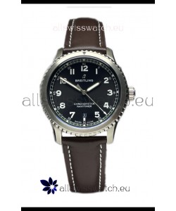 Breitling Navitimer Aviator 8 Automatic 41 Black Dial 1:1 Mirror Swiss Replica Watch 