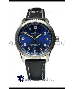 Breitling Navitimer Aviator 8 Automatic 41 Blue Dial 1:1 Mirror Swiss Replica Watch 