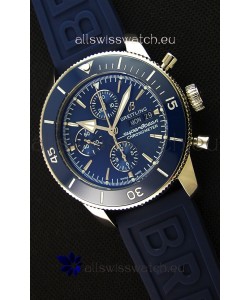 Breitling Superocean Heritage II Blue Dial 46MM 1:1 Mirror Swiss Replica Watch 