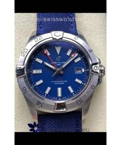 Breitling Avenger GMT Automatic 44 Swiss 1:1 Super Clone Replica Watch - Blue Dial 