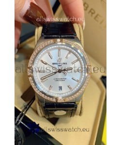 Breitling Chronomat Automatic 36MM 1:1 Mirror Swiss Replica Watch Steel Case