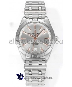 Breitling Chronomat 36MM Stainless Steel Casing 1:1 Mirror Replica Watch Steel Dial