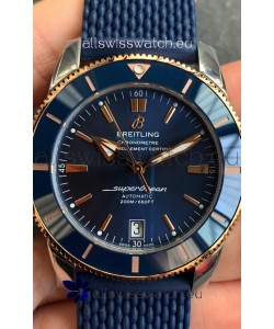 Breitling SuperOcean Heritage II B20 44MM Blue Dial Two Tone Bezel 1:1 Mirror Replica