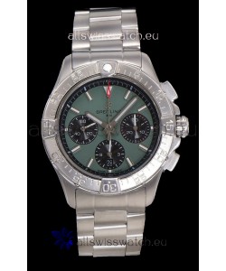 Breitling Super Clone Avenger B01 Chronograph Green Dial Watch 