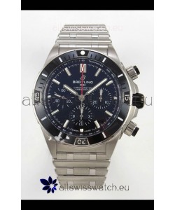 Breitling Chronomat Super Clone B01 42 Edition Swiss 904L Steel Watch Black Dial 