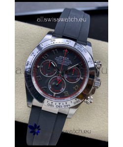 Rolex Cosmograph Daytona 116509 Black Dial Cal.4130 Movement - 904L Steel Watch
