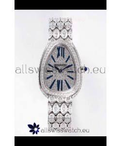 Bvlgari Serpenti Seduttori Edition Watch in Diamonds Steel Casing - 1:1 Mirror Replica