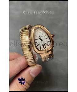 Bvlgari Serpenti Edition Rose Gold Casing Watch in 1:1 Mirror Quality