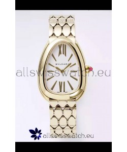 Bvlgari Serpenti Seduttori Edition in Yellow Gold Casing Super Clone Watch