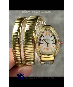 Bvlgari Serpenti Tubogas Double Spiral Rose Gold Super Clone Replica Watch
