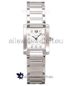 Cartier Tank Francaise Stainless Steel Swiss Quartz Replica Watch 25.70MM