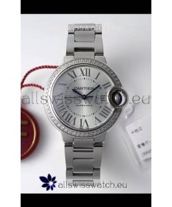 Ballon De Cartier Swiss Automatic 1:1 Mirror Quality 33MM in Steel Casing