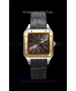 Cartier Santos Dumont 31.4MM Super Clone Edition Watch in Two Tone Casing