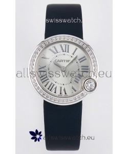 Ballon Blanc De Cartier Super Clone Watch 30MM Steel Casing 