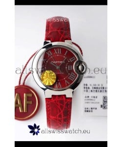 Ballon De Cartier Swiss Automatic 1:1 Mirror Quality 33MM in Steel Case 