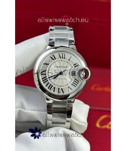 Ballon De Cartier Swiss Automatic 1:1 Mirror Quality 33MM in Steel Strap