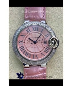 Ballon De Cartier Swiss Automatic 1:1 Mirror Quality 33MM in Steel Casing