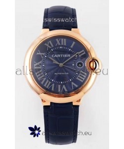 Ballon De Cartier Swiss Automatic 1:1 Mirror Quality 42MM in Rose Gold Casing