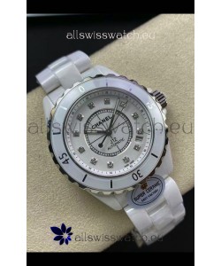 Chanel J12 38MM White Ceramic Case Watch Automatic 1:1 Mirror Replica Watch