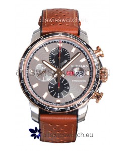 Chopard Mille Miglia GTA Chronograph Two Tone 1:1 Mirror Replica - Grey Dial 