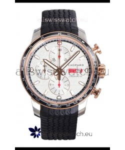 Chopard Mille Miglia GTA Chronograph Two Tone 1:1 Mirror Replica - White Dial 