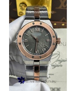 Chopard Alpine Eagle Two Tone Rose Gold Grey Dial Super Clone Replica Watch 