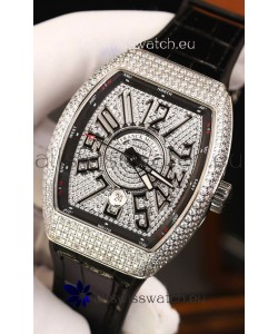 Franck Muller Vanguard Edition Swiss Replica Watch - Black Numerals