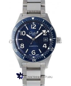 Glashütte SeaQ Divers Edition 1:1 Superclone Swiss Replica Watch Blue Dial 
