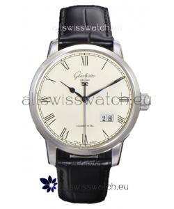 Glashütte Senator Excellence Panorama Date Stainless Steel 1:1 Mirror Replica Watch 
