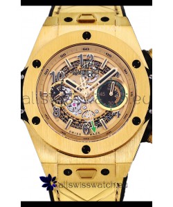 Hublot Big Bang Unico Yellow Magic PVD 1:1 Mirror Edition Swiss Replica Watch