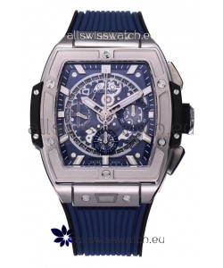 Hublot Spirit of Bang Titanium Casing Blue Dial - 42MM Swiss Replica